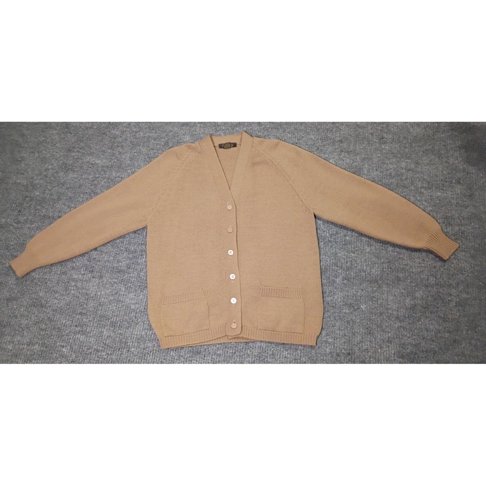 Society Women's Brown Button Down Cardigan Size 42